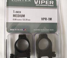 Vortex Viper 1 Inch Scope Rings