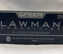 Speer Lawman 9mm