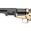 Pietta 1851 Navy 44 Caliber 6 Shot 7.37inch Barrel Blue Octogonal Barrel & Cylinder Brass Frame Walnut Grip