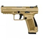 Canik TP9SA 9MM FDE 18+1 2 Mags 4.46inch Barrel 7.5 Overall
