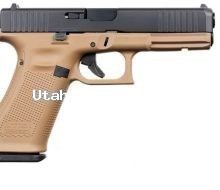 Glock Apollo Custom Glock 17 Gen 5 3 Mags 17+1 Cerakot Davidsons Dark Earth Black
