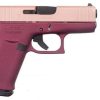Glock 43X Black Cherry Rose Gold 9MM 3.41inch Barrel 10+1 2 Mags