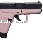 Glock Apollo Custom Glock 43 USA 2 Mags 6+1 Cerakot Pink - Black