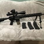 AR-15 and magazines