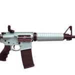 Ruger AR-556-223 Black-Turquoise 1