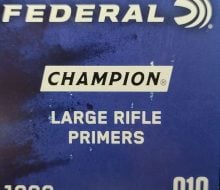 Large Rifle Primers No 210