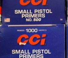 CCI Small Pistol Primers No 500