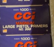 CCI Large Magnum Pistol Primers