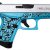 Glock 43 Miss Daisy Raspberry Blue Daisy Engraved 9MM 6+1 2 Mags