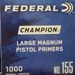 Large Magnum pistol primers No 155
