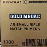 AR Small Rifle Match Primers No GM205MAR