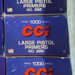 CCI Large Pistol Primers No 300