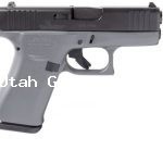Glock 43X 9MM 3.41inch Concrete Gray Elite Black 10RD 2Mags