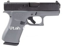 Glock 43X 9MM 3.41inch Concrete Gray Elite Black 10RD 2Mags