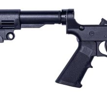 ET Arms Inc Black Polymer Complete Rec M4 Stock A2 Grip For AR Platform Mulit Cal