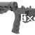 ET Arms Inc Black Polymer Complete Rec ATI SR-1 Stock Ruber Overmolded Grip For AR-Platform Mulit Cal ET Arms Inc Black Polymer Complete Rec ATI SR-1 Stock Ruber Overmolded Grip For AR-Platform Mulit Cal