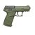 Kel-Tec P17 Green 22LR 16+1 3 Mags 3.93Inch Barrel 6.65 Overall
