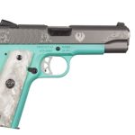 Ruger SR1911-CMD Lightweight Robin Egg Exclusive 9MM 9+1 2 Mags