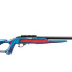 Ruger 10-22 USA Shooting 2024 TALO Edition 22LR Matte Black Finish Semi Auto Blue & Red Laminate Ambi Thumbhole Barracuda