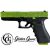 Glock 17 9MM GREEN GLITTER GUNZ