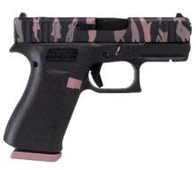 Glock 43X MOS 9MM Shark Coast Tigress Rose
