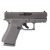Glock 43X Gray - Black 3.39Inch Barrel MOS Rail 9MM 10+1 2 Mags