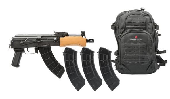 Century Arms Draco Wood Handguard 7.62X39 30+1 4 Mags Black AWS Backpack Century Arms Draco Wood Handguard 7.62X39 30+1 4 Mags Black AWS Backpack