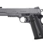 EAA Girsan MC1911S Infuluencer Goverment 38Super Auto +P 9+1 5inch Barrel Black Polymer G10 Style Grips 8.75inch Overall 741566906992 1