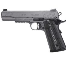 EAA Girsan MC1911S Infuluencer Goverment 38Super Auto +P 9+1 5inch Barrel Black Polymer G10 Style Grips 8.75inch Overall 741566906992 1
