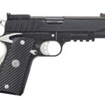 EAA Girsan MC1911S C Carry 10MM 9+1 4.40inch Black Compesated Barrel Black Checkered G10 Style Grips 8inch Overall