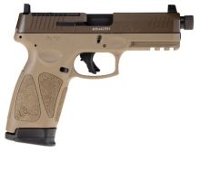 Taurus G3 TORO Tactical Full Size 9MM 17+1 4inch Black DLC Threaded Barrel Patiot Brown Cerakote Optic Cut FDE