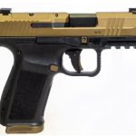 Canik CAHG7882B-N Mete MC9L 9MM Black Frame Bronze Slide 17+1 2 Mags Optic Ready 9MM