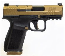 Canik CAHG7882B-N Mete MC9L 9MM Black Frame Bronze Slide 17+1 2 Mags Optic Ready 9MM
