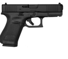 Glock 19 Gen 5 15+1 3 Mags Matte Black nDLC 4.02inch barrel