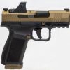 Canik Mete MC9L 9MM Black Frame Bronze Slide 17+1 2 Mags Optic M01 9MM