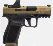 Canik  Mete MC9L 9MM Black Frame Bronze Slide 17+1 2 Mags Optic M01 9MM