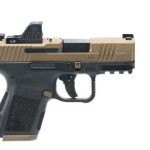 Canik METE MC9 Micro Compact Size 3.18inch Barrel Bronze Cerakote Finish With Mecanik M01 Optic Included 2 Mags 15-12Rd