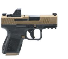 Canik METE MC9 Micro Compact Size 3.18inch Barrel Bronze Cerakote Finish With Mecanik M01 Optic Included 2 Mags 15-12Rd