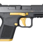 Canik METE MC9 Micro Compact Size 3.18inch Barrel Matte Black Finish With Gold Accents Optic Ready  2 Mags 15-12Rd 787450911710 1