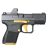 Canik METE MC9 Micro Compact Size 3.18inch Barrel Matte Black Finish With Gold Accents Optic Ready  2 Mags 15-12Rd  MeCanik M01 Mounted