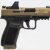 Canik  Mete MC9L 9MM Black Frame Bronze Slide 17+1 2 Mags Optic M01 9MM