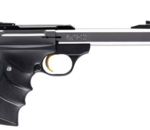 Browning Buck Mark Standard Stainless URX 22LR Stainless Steel Finish 5.5inch Slabside Polished Flats 9.5inch Overall 10+1