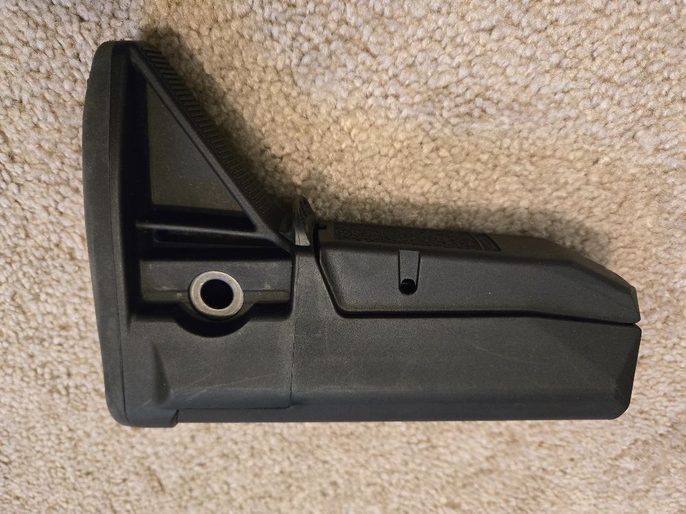 BCM AR-15 BCM GUNFIGHTER Stock Collapsible Mil-Spec BLK