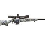 LSI - Howa LSI Camo Xk7 Mini Action Exclusive Package 22inch Blue Threaded Barrel Nikko Stirling Scope Bolt Action