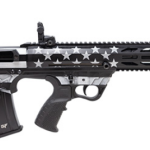 GForce GFY 12GA Bullpup American Flag Black & White 5+1 1 Mag 18.5Inch Barrel