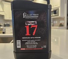 Reloder 17 - 5 lb partial