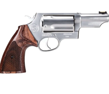 Taurus 45-410 Judge Executive Grade Stainless Steel 3inch Barrel 9.5Inch Overall Wood Grip 5 Shot