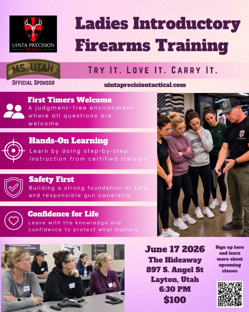 Uinta Precision Tactical Ladies Intro Firearms Uinta Precision Tactical Ladies Intro Firearms