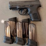 Pistol with mags