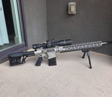 Optics and bipod not included